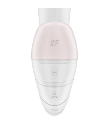 SATISFYER SUPERNOVA ESTIMULADOR Y VIBRADOR BLANCO