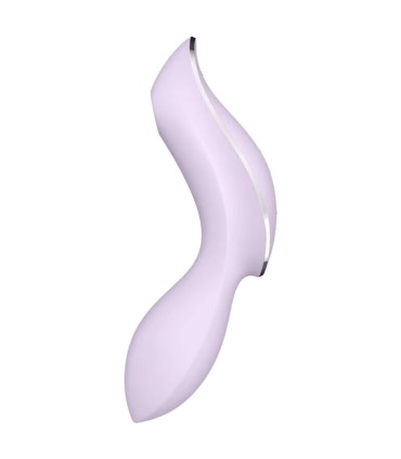 SATISFYER CURVY TRINITY 2 ESTIMULADOR Y VIBRADOR MORADO