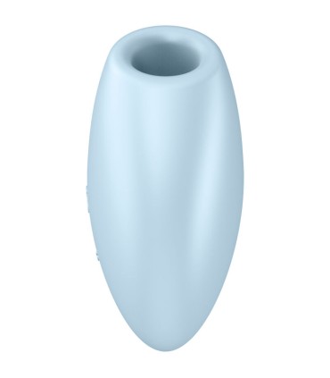 SATISFYER CUTIE HEART ESTIMULADOR Y VIBRADOR AZUL