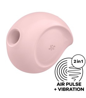 SATISFYER SUGAR RUSH ESTIMULADOR Y VIBRADOR ROSA