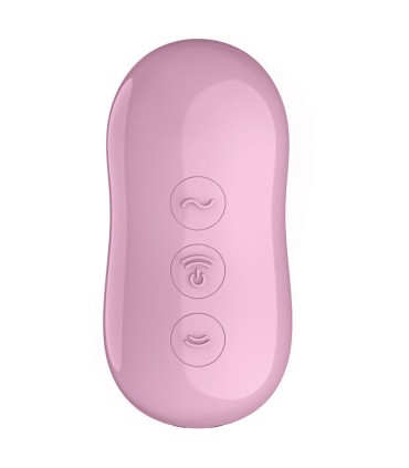 SATISFYER COTTON CANDY ESTIMULADOR Y VIBRADOR LILA