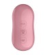 SATISFYER COTTON CANDY ESTIMULADOR Y VIBRADOR ROSA