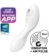 SATISFYER CURVY TRINITY 5 ESTIMULADOR Y VIBRADOR APP BLANCO