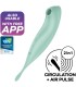 SATISFYER TWIRLING PRO ESTIMULADOR Y VIBRADOR APP VERDE