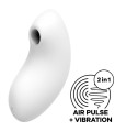 SATISFYER VULVA LOVER 2 ESTIMULADOR Y VIBRADOR - AZUL