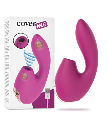 COVERME CLITORAL SUCCIONADOR VIBRADOR POTENTE G SPOT RUSH