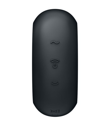 SATISFYER PRO TO GO 3 ESTIMULADOR Y VIBRADOR DOBLE NEGRO