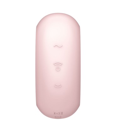 SATISFYER PRO TO GO 3 ESTIMULADOR Y VIBRADOR DOBLE ROSA