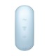 SATISFYER PRO TO GO 3 ESTIMULADOR Y VIBRADOR DOBLE AZUL