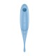 SATISFYER TWIRLING PRO ESTIMULADOR Y VIBRADOR AZUL
