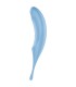 SATISFYER TWIRLING PRO ESTIMULADOR Y VIBRADOR AZUL