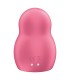 SATISFYER PRO TO GO 1 ESTIMULADOR Y VIBRADOR DOBLE ROJO