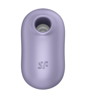 SATISFYER PRO TO GO 2 ESTIMULADOR Y VIBRADOR DOBLE VIOLETA