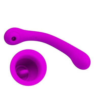 PRETTY LOVE ALEX VIBRADOR Y SUCCIONADOR DE CLITORIS LILA