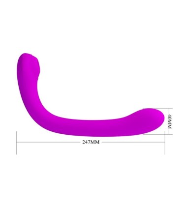 PRETTY LOVE ALEX VIBRADOR Y SUCCIONADOR DE CLITORIS LILA