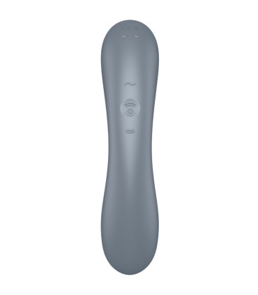 SATISFYER CURVE TRINITY 1 AIR PULSE VIBRATION GRIS