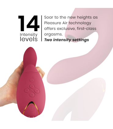 WOMANIZER DUO 2 ESTIMULADOR BURDEOS