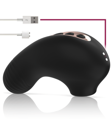 RITHUAL SHUSHU PRO POCKET ESTIMULADOR CLITORIS 2 POTENTES MOTORES AZABACHE