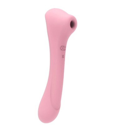 FEMINTIMATE DAISY MASSAGER SUCCIONADOR Y VIBRADOR ROSA
