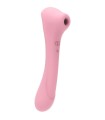 FEMINTIMATE - DAISY MASSAGER SUCCIONADOR Y VIBRADOR ROSA