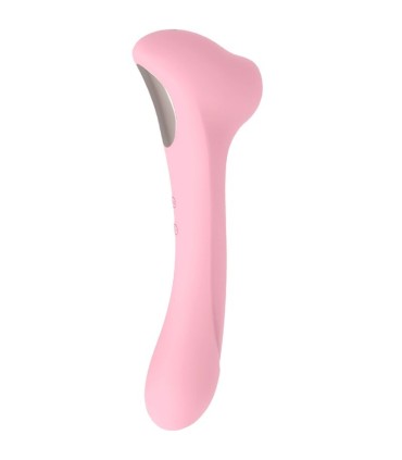 FEMINTIMATE DAISY MASSAGER SUCCIONADOR Y VIBRADOR ROSA