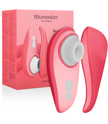 WOMANIZER LIBERTY 2 ESTIMULADOR SUCCIONADOR CLITORIS ROSA