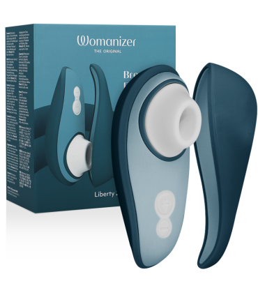 WOMANIZER LIBERTY 2 ESTIMULADOR SUCCIONADOR CLITORIS AZUL