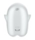 SATISFYER GLOWING GHOST AIR PULSE VIBRADOR BLANCO