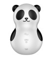 SATISFYER - POCKET PANDA ESTIMULADOR & VIBRADOR BLANCO Y NEGRO