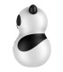 SATISFYER POCKET PANDA ESTIMULADOR VIBRADOR BLANCO Y NEGRO