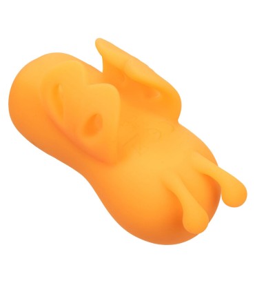 CALEXOTICS NEON VIBES THE BUZZING VIBE ESTIMULADOR DE DEDO 10 VIBRACIONES NARANJA