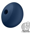 SATISFYER - AIR POWER 4 ESTIMULADOR & VIBRADOR 12 VIBRACIONES AZUL