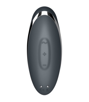 SATISFYER TAP CLIMAX 2 VIBRADOR ESTIMULADOR GRIS