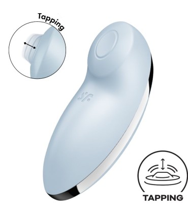 SATISFYER TAP CLIMAX 2 VIBRADOR ESTIMULADOR AZUL