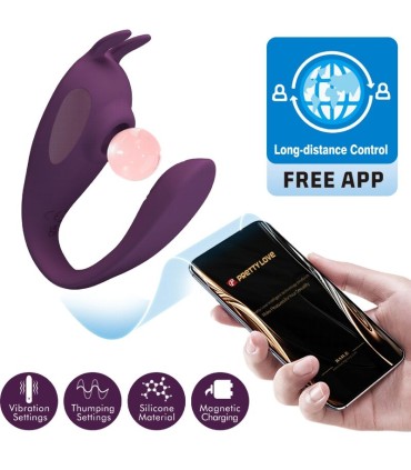 PRETTY LOVE SHEY ESTIMULADOR VIBRADOR APP GRATUITA LARGA DISTANCIA MORADO