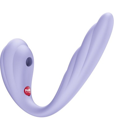 FUN FACTORY VIVACE DOBLE VIBRADOR INSERTABLE AIR PULSE VIOLETA
