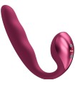FUN FACTORY - ALLEGRO DOBLE VIBRADOR INSERTABLE AIR PULSE BURDEOS