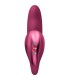 FUN FACTORY ALLEGRO DOBLE VIBRADOR INSERTABLE AIR PULSE BURDEOS