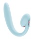 FUN FACTORY CRESCENDO DOBLE VIBRADOR INSERTABLE AIR PULSE AZUL
