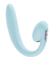FUN FACTORY - CRESCENDO DOBLE VIBRADOR INSERTABLE AIR PULSE AZUL