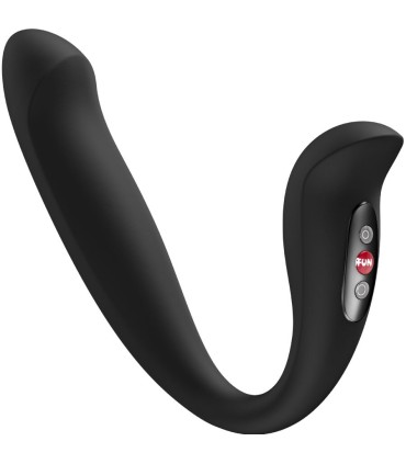 FUN FACTORY VELOCE DOBLE VIBRADOR INSERTABLE AIR PULSE NEGRO