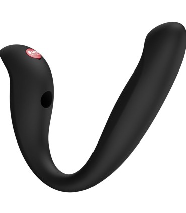 FUN FACTORY VELOCE DOBLE VIBRADOR INSERTABLE AIR PULSE NEGRO