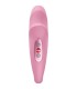 FUN FACTORY VELOCE DOBLE VIBRADOR INSERTABLE AIR PULSE ROSA
