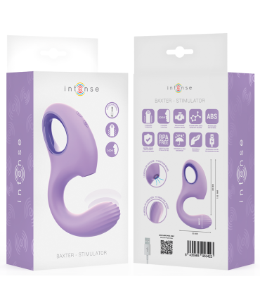 INTENSE BAXTER VIBRADOR ESTIMULADOR VIOLETA