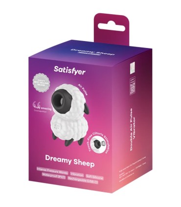 SATISFYER DREAMY SHEEP VIBRADOR ESTIMULADOR AIR PULSE