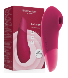 WOMANIZER ENHANCE ESTIMULADOR DE CLITORIS ROSA VIBRANTE