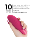 WOMANIZER ENHANCE ESTIMULADOR DE CLITORIS ROSA VIBRANTE