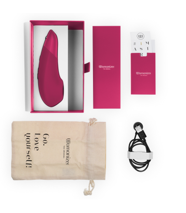 WOMANIZER ENHANCE ESTIMULADOR DE CLITORIS ROSA VIBRANTE