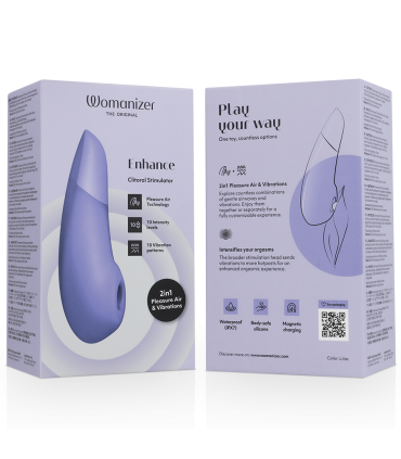 WOMANIZER ENHANCE ESTIMULADOR DE CLITORIS LILA