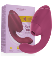 WOMANIZER - DUO NEXT ESTIMULADOR VIBRADOR DUAL CLÍTORIS & PUNTO·G ROSA